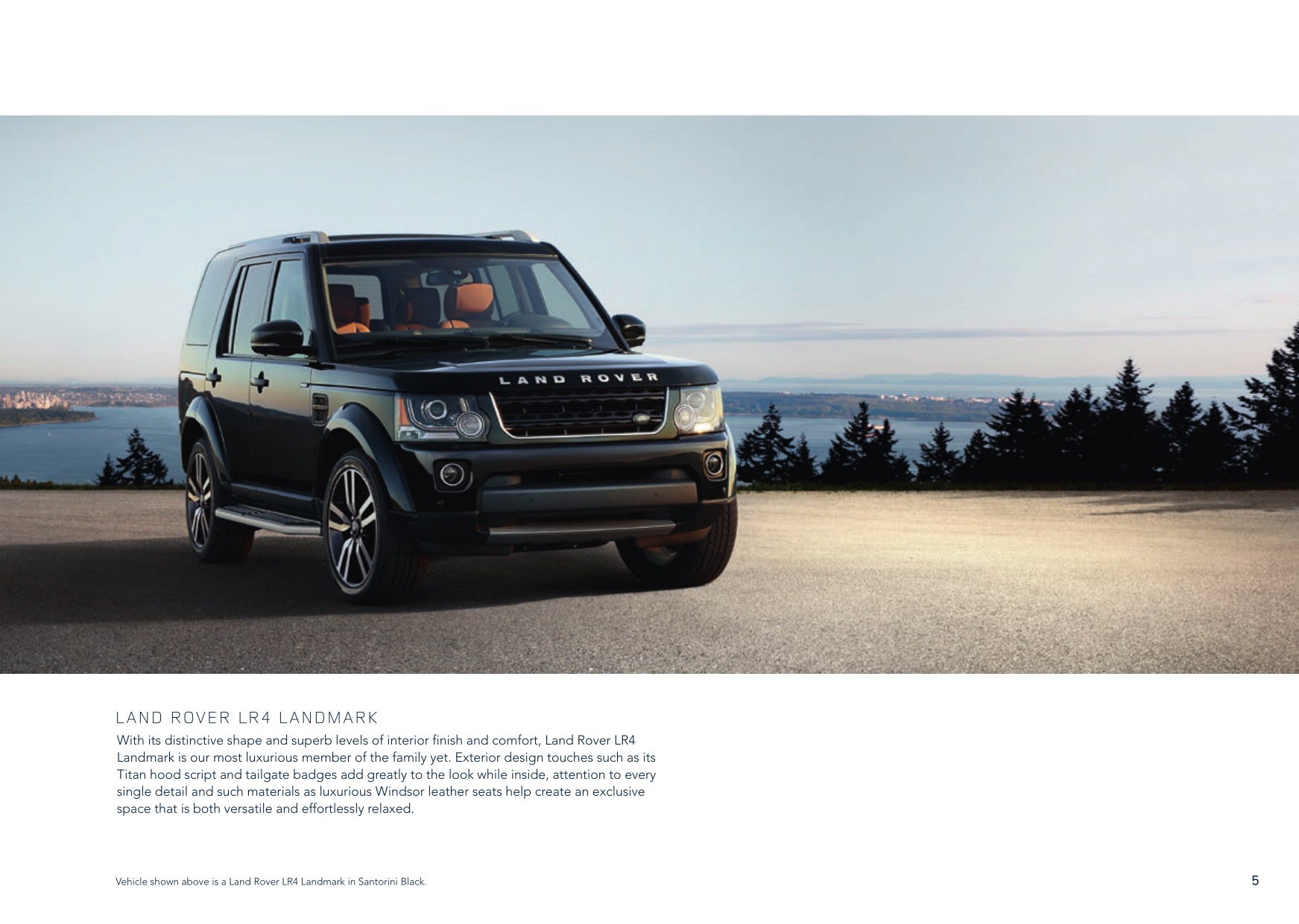 2016 Land Rover LR4 Brochure Page 15